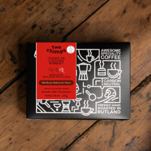 A retail box of Caught on a Kitchen Workout